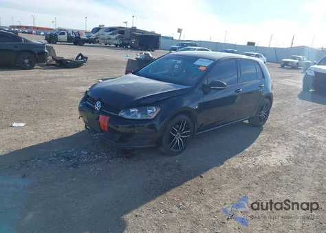 2015 Volkswagen Golf Tsi S 4-Door z USA, uszkodzony, nr VIN 3VW217AU0FM018422